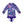 Purple Batik Floral Rash Guard & Ruffle Bikini Set - Millieloveslily.com