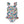 White & Navy Leopard Ruffle - Accent One - Piece - Millieloveslily.com